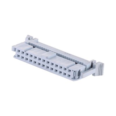 طلاء القصدير الذهبي 2.54mm رأس الصندوق PBT النحاس 6P - 64P لوحة IDC إلى رابط الأسلاك