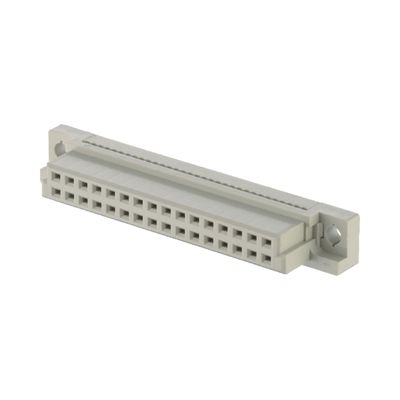 2.54mm 32 Pin Din41612 رابط IDC نوع الدبابيس الإناث من خلال الثقب 3 صفوف
