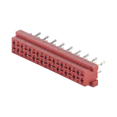 عقدة IDC المستقيمة الموصلة الأنثوية المقابلة الميكرو 4 6 8 10 20 دبوس 1.27mm Pitch