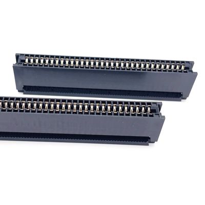 UL2651 28AWG وصلة حافة البطاقة 10 - 64 دبوس ربون كابل وصلة 2.54mm Pitch
