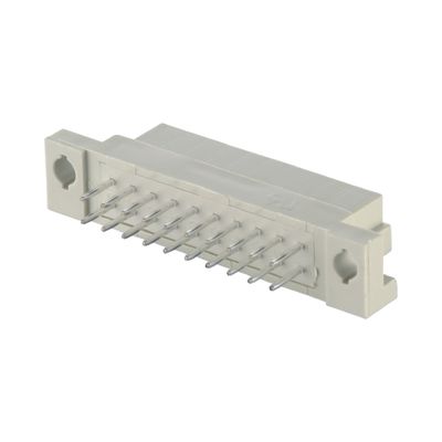 نساء مستقيمات 2 صف DIN 41612 رابط 64 دبوس PCB عمودي التيار المسموح به 3A