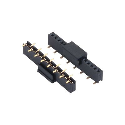 صف واحد SMT 40 دبوس ربط رأس الإناث 2.0mm الطول 4.3mm الارتفاع