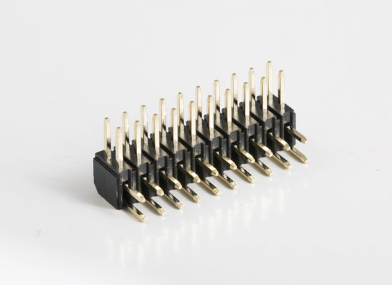 2 - 100 دبوس SMT لوحة إلى لوحة رابط نوع PCB ذكر رابط رأس الدبوس