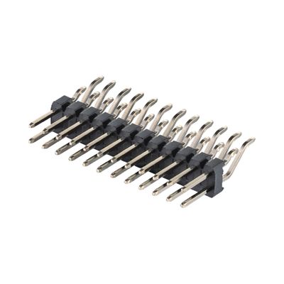 نوع DIN 2.0mm Pitch Pin Header Connector مستقيم 2 - 40 دبوس