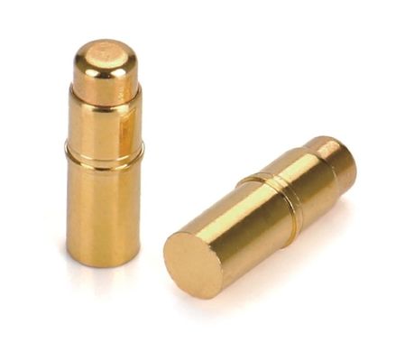 النحاس المصفوف بالذهب Pogo Pin Connector قوة الربيع رأس مزدوج H6.0mm نوع Smd