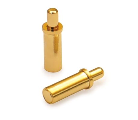 النحاس المصفوف بالذهب Pogo Pin Connector قوة الربيع رأس مزدوج H6.0mm نوع Smd