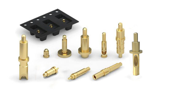 2.0mm Pogo Pin Connector المصفوفة بالذهب Dip Pogo Pin حسب الطلب