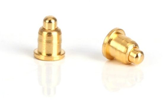 وحدة توصيل بطاقة PCB متوافقة مع الطلب 1Pin من خلال فتحة ربيع محمل POGO Pin Connector