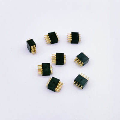 مرفق دبوس POGO مخصص 1.27mm Pitch 8Pin مع ربيع محمل للاتصالات الدائمة