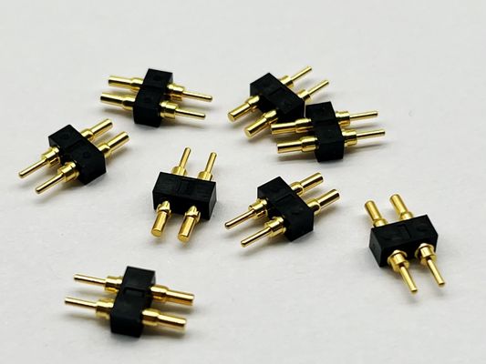 مرفق دبوس POGO مخصص 1.27mm Pitch 8Pin مع ربيع محمل للاتصالات الدائمة