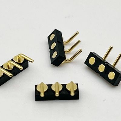 3p 2.54mm ربيع محملة إمرأة كرة المضخة المغناطيسية بوجو دبوس رابط