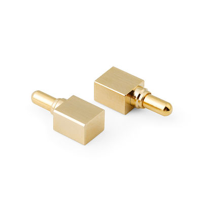 الملصق الجانبي المخصص لـ Pogo Pin نوع SMT المصفوف بالذهب لـ 2.00mm Pogo Pin Connectors