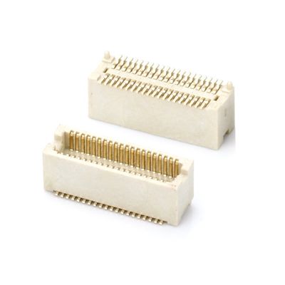 10 - 100 دبوس لوحة عالية السرعة إلى ربط لوحة 0.8mm Pitch ربط رأس الإناث