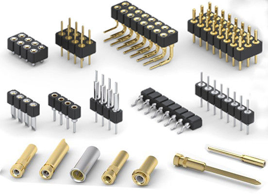 1.27mm 2.0mm 2.54mm رأس الدبوس المستدير رابط PCB رأس الدبوس المصنعة نوع SMT