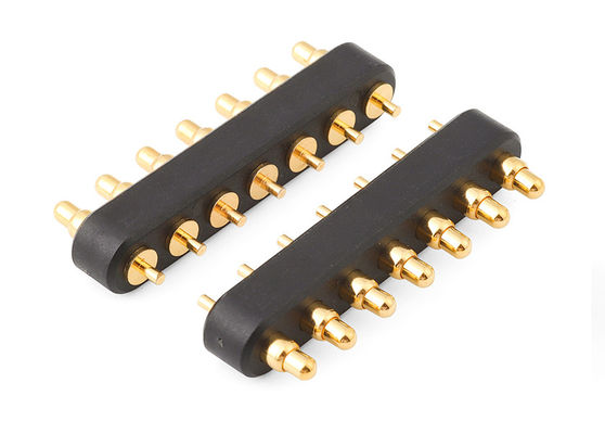 إلكترونيات 7pin ربيع مشحونة مع 2.54mm المضرب بوجو الدبوس