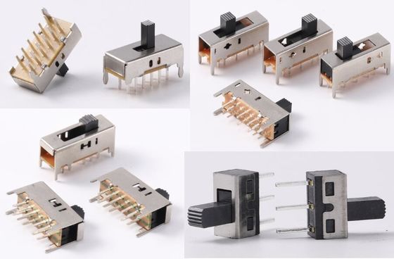 3 دبوس SMD DIP لوحة PCB اللحظة اللمسية الضغط على زر التبديل