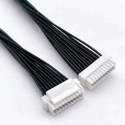 OEM ODM التجميع السلكية السلكية 1.5mm مساحة 12 دبوس الذكور الإناث وصلة