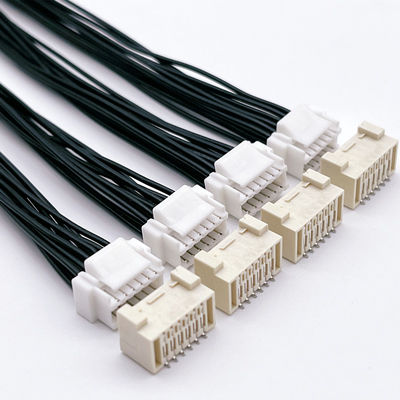OEM ODM التجميع السلكية السلكية 1.5mm مساحة 12 دبوس الذكور الإناث وصلة