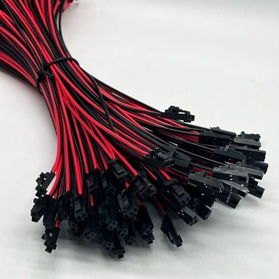 مولكس 2.54mm 2P الاتصال الإناث إلى M4 محطة مستديرة مع سلك الأسلاك UL1007 22AWG كابل