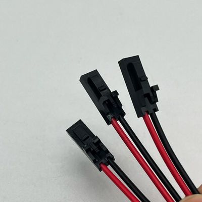 مولكس 2.54mm 2P الاتصال الإناث إلى M4 محطة مستديرة مع سلك الأسلاك UL1007 22AWG كابل