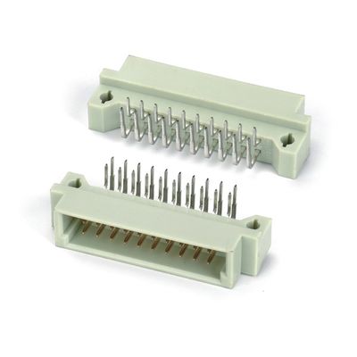 DIN 41612 رابط 2 صف 10 دبوس إمرأة الدبوس مباشرة من خلال الثقب 2x5 الطول 2.54mm DIP