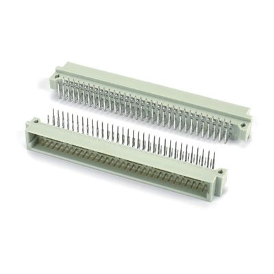 DIN 41612 رابط 2 صف 10 دبوس إمرأة الدبوس مباشرة من خلال الثقب 2x5 الطول 2.54mm DIP