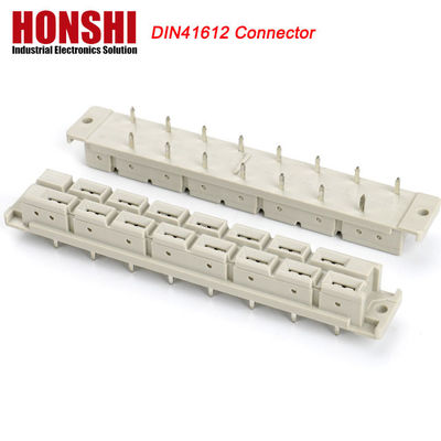 5.08mm DIN 41612 رابط 2 صفوف 15P إمرأة نوع الطاقة PCB عمودي إمرأة 7 + 8 P 15Pin