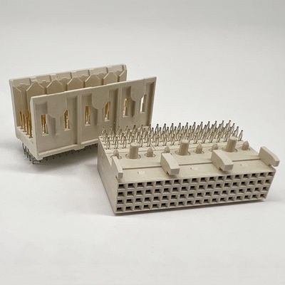 موصلات مترية صلبة 2.0mm 24pin 48pin 72pin 96pin Press-Fit نوع DIN41612