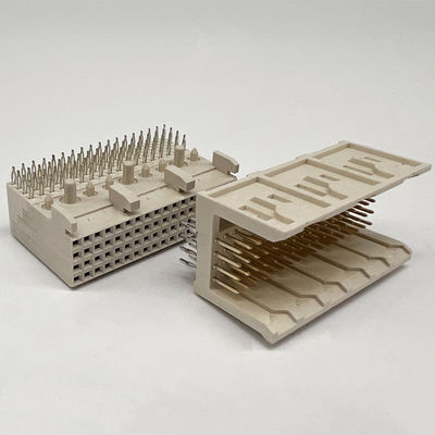 موصلات مترية صلبة 2.0mm 24pin 48pin 72pin 96pin Press-Fit نوع DIN41612