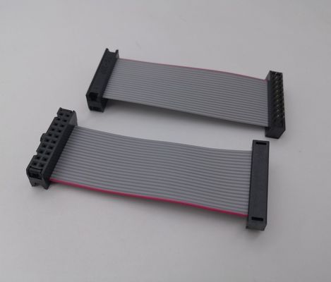 Ul 2561 28 مقاس 2.54 التجميع الكابل غطاء الطوق Idc 20 دبوس شريط مسطح كابل سلكي