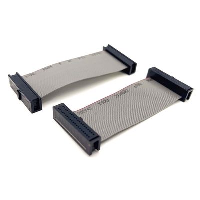 Ul 2561 28 مقاس 2.54 التجميع الكابل غطاء الطوق Idc 20 دبوس شريط مسطح كابل سلكي