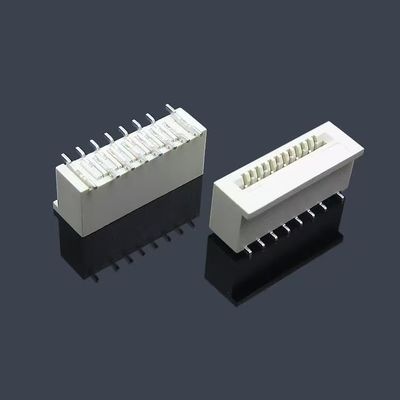 Ffc/Fpc 0.5mm 1.0mm Pitch 10 18 20 30 40 50 Pin Half Coverage Bottom Upper Contact Ffc Fpc Connector