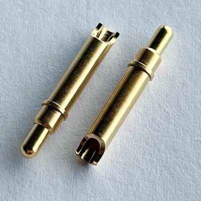 نوع اللحام المصفوف بالذهب SMT Pogo Pin لتطبيق الطاقة تصميم قابل للتخصيص