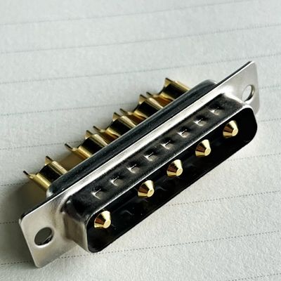 ISO9001 5w5 Dusb Pcb Male Dip Male Combo Dsub Rf Coaxial 9w4 Power 7w2 التيار العالي D Sub Db 8w8 40a