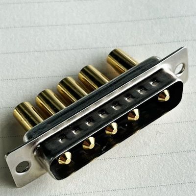 ISO9001 5w5 Dusb Pcb Male Dip Male Combo Dsub Rf Coaxial 9w4 Power 7w2 التيار العالي D Sub Db 8w8 40a