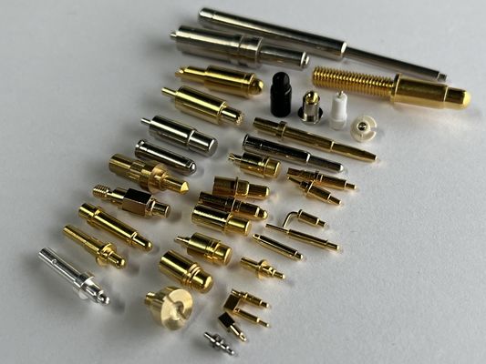 موصل دبوس بوجو زنبركي عالي الدقة قابل للتخصيص SMD PCB حل الشحن