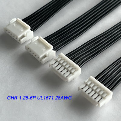 مواصفات الكابلات AWG10 Molex 1.25mm Jst GHR GH 1.5mm ربط سلكي للاتصالات الإلكترونية والأسلاك