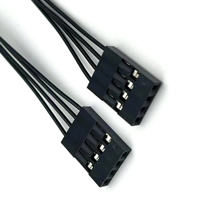 طول مخصص السلك الكهربائي الحزام دوبون 4 دبوس إلى JST SH 1.0 4 دبوس