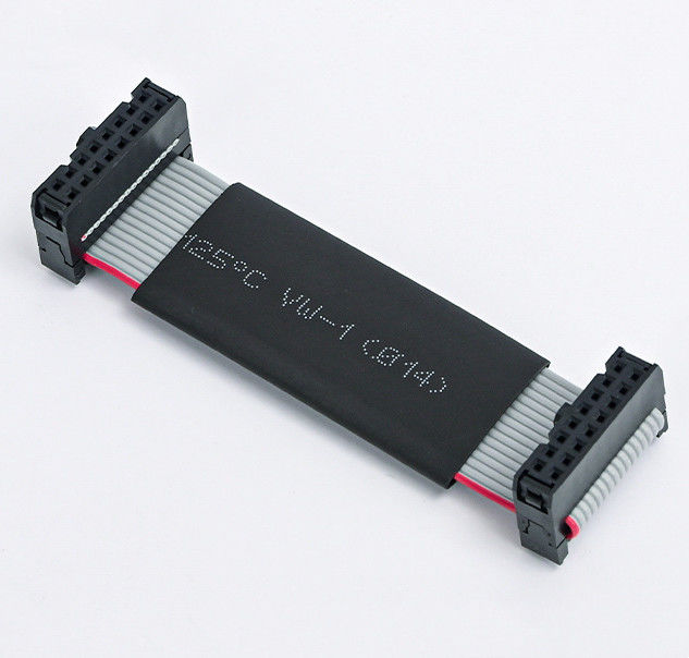26 دبوس 34 دبوس شريط الكابل تجميع IDC مع 2.54mm IDC إلى IDC سوكت أنبوب أسود
