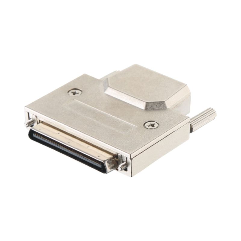 مواد قشرة سبيكة الزنك 68 دبوس SCSI وصلة طراز VHDCI HPCN الذكور