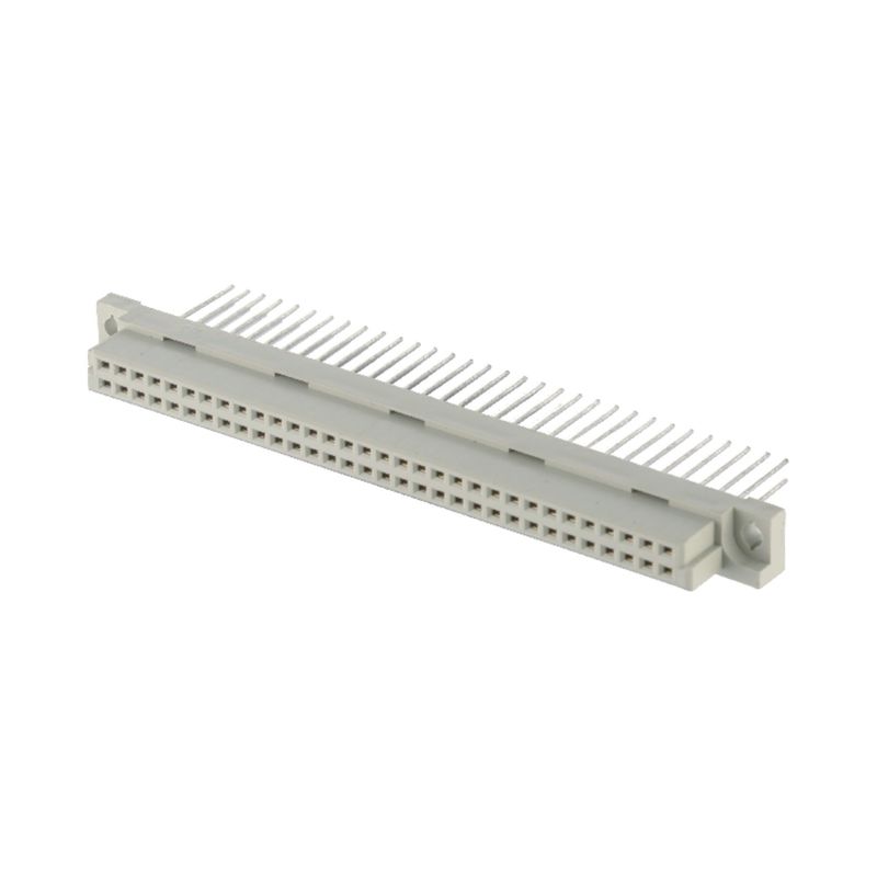 نساء مستقيمات 2 صف DIN 41612 رابط 64 دبوس PCB عمودي التيار المسموح به 3A
