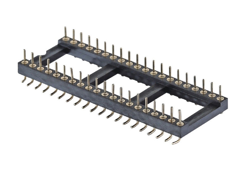 المعدات المستديرة لـ SMT نوع PCB H3.0mm 6 Pin - 64 Pin IC Socket