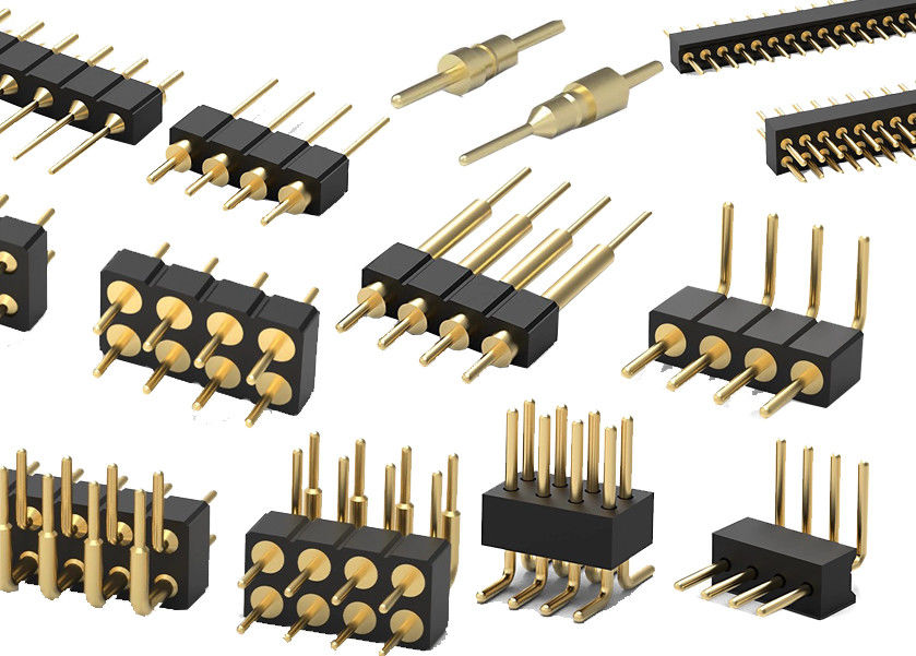 1.27mm 2.0mm 2.54mm رأس الدبوس المستدير رابط PCB رأس الدبوس المصنعة نوع SMT