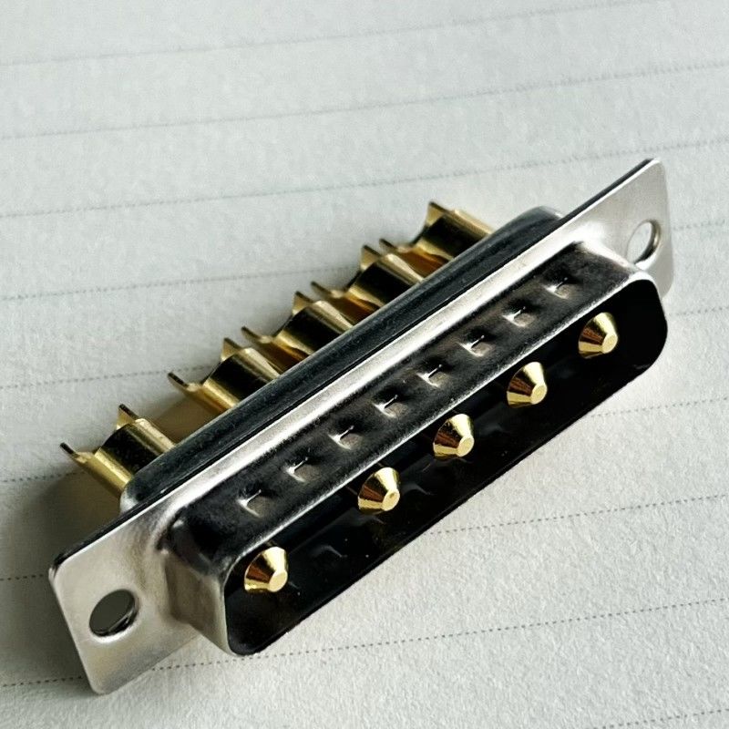 ISO9001 5w5 Dusb Pcb Male Dip Male Combo Dsub Rf Coaxial 9w4 Power 7w2 التيار العالي D Sub Db 8w8 40a