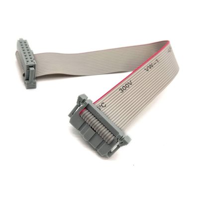 16 دبوس شاطئ IDC شريط كابل الحزام البوليستر 2.54mm الكهربائية 10cm