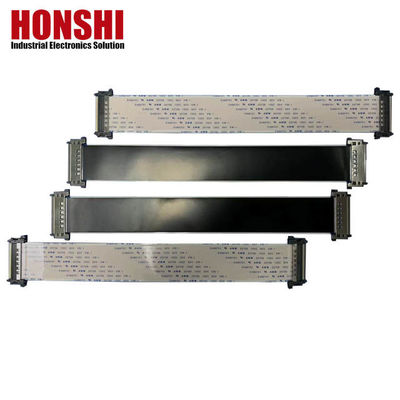 0.5mm Pitch FPC Flat Flex Cable لـ 80c 60v 10p 40p 60cm سلك النحاس المحفوظ