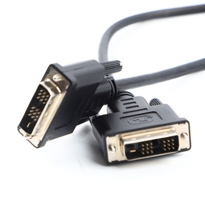 DVI 18 1 الذكور إلى الذكور HD التجميع الكابل الصبغ OD6.0 لـ HDTV UL20276 30Awg