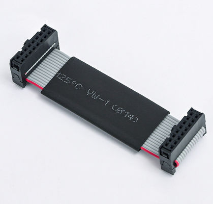 26 دبوس 34 دبوس شريط الكابل تجميع IDC مع 2.54mm IDC إلى IDC سوكت أنبوب أسود