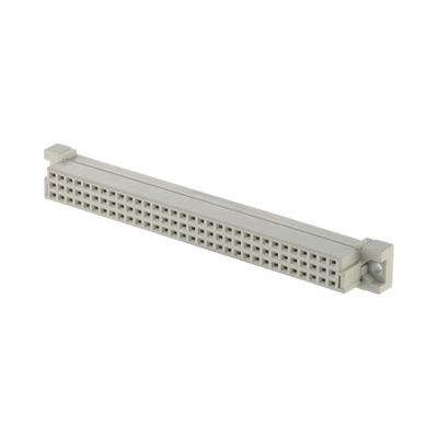 دين41612 IDC Connector إمرأة 64 دبوس من خلال الثقب 2.54mm Pin Connector