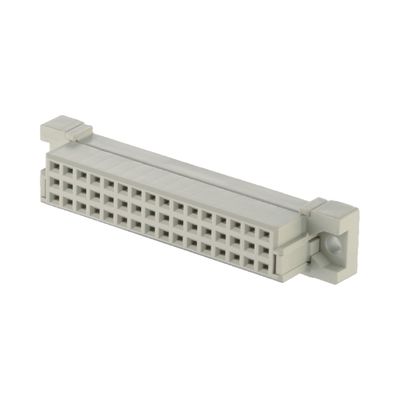 2.54mm 32 Pin Din41612 رابط IDC نوع الدبابيس الإناث من خلال الثقب 3 صفوف
